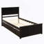 Lit plateforme avec lit gigogne-890372281