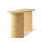 Drusi 60" Burl Wood Waterfall Console Table