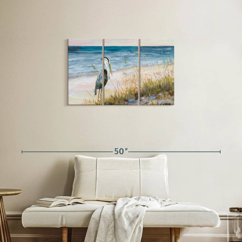 Heron Ocean View, 20" H x 33" W