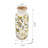 White Ceramic Vase with Yellow Lemon Motif-1695037283