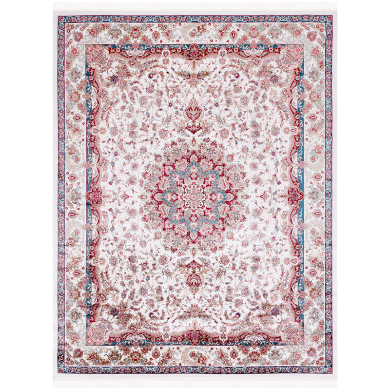 Tapis oriental persan classique en bambou, Rectangle 9 pi x 12 pi