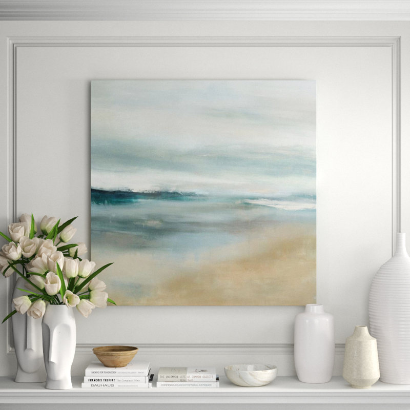 Northern Beach I Print by Mari Urasawa, 24" H x 24" W