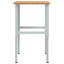 100cm W Solid Wood Top Height-Adjustable Workbench-114308471