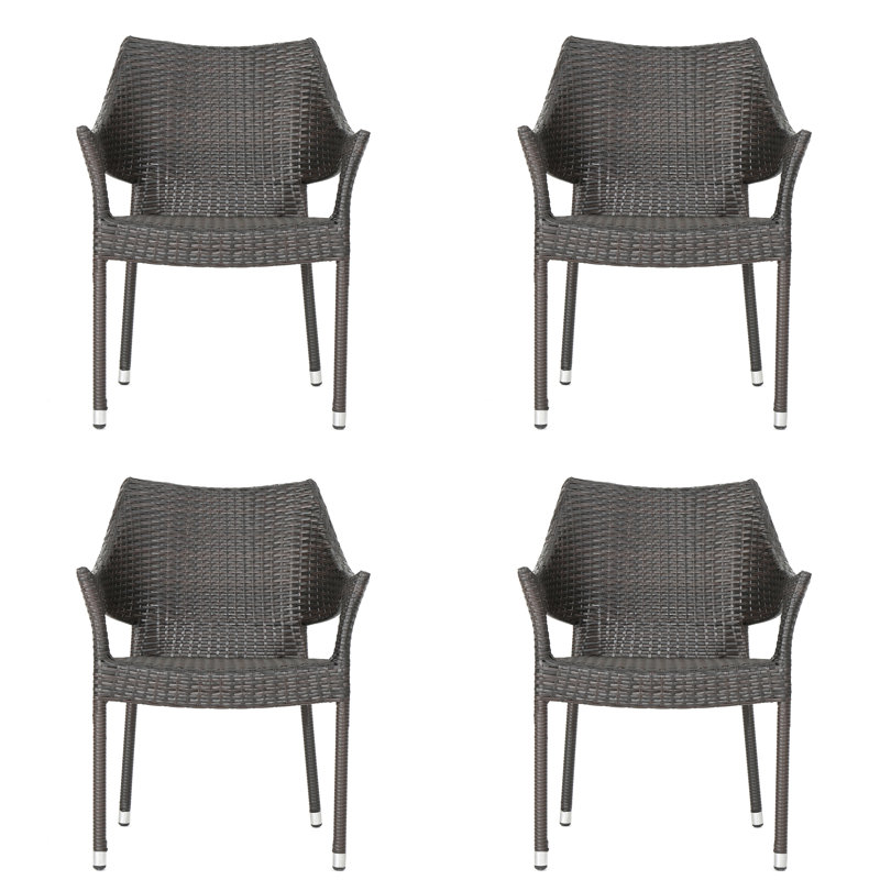 Chaise d'extérieur en résine, KD MP4