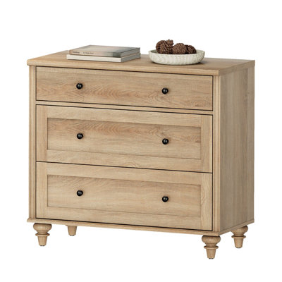 Table de bout pour chambre à coucher avec 3 tiroirs Corretta