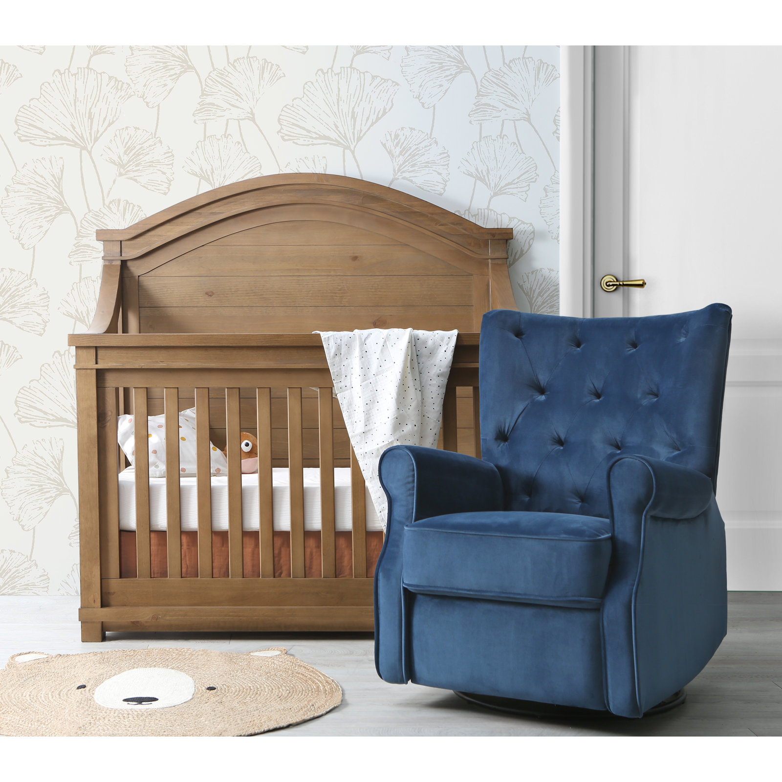 Rowan Convertible Crib, Sandwash