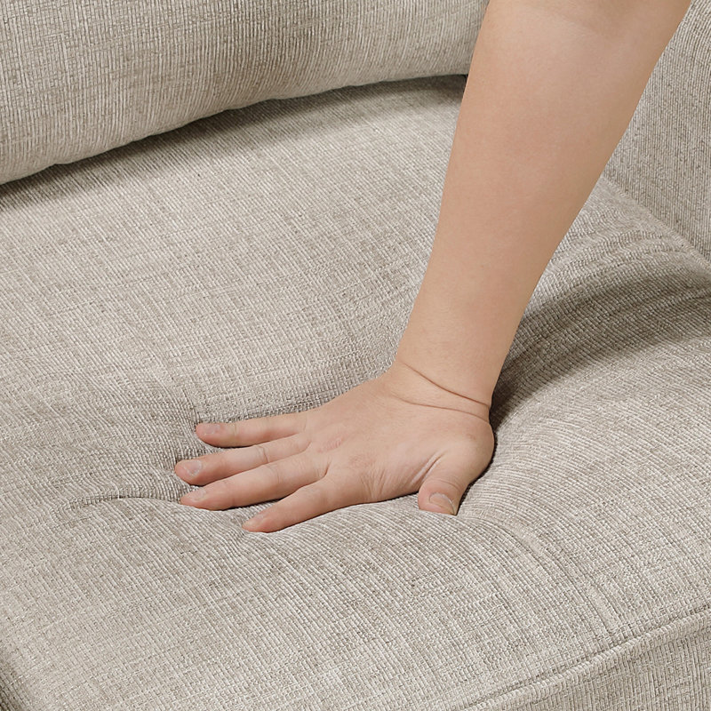 Ensemble de canapés contemporains 3 pièces Taupe