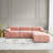 Modular Sectional Sofa, Button Tufted Designed And Diy Combination,L Shaped Couch With Reversible Ottoman-2070985319