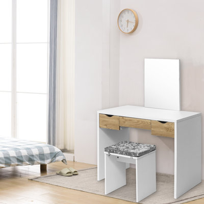 Evonne Dressing Table with Mirror