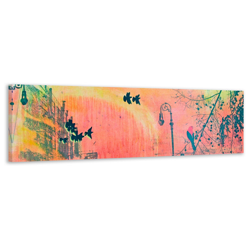 " Magus Tanager ", 10" H x 40" W
