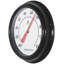 Thermomètre classique en plastique rond 12 pouces-95289994