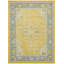 Tapis à motif oriental jaune / bleu / rose Folmar-23841190