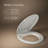 Lustra with Quick-Release Hinges Toilet Seat-36664603-91038772