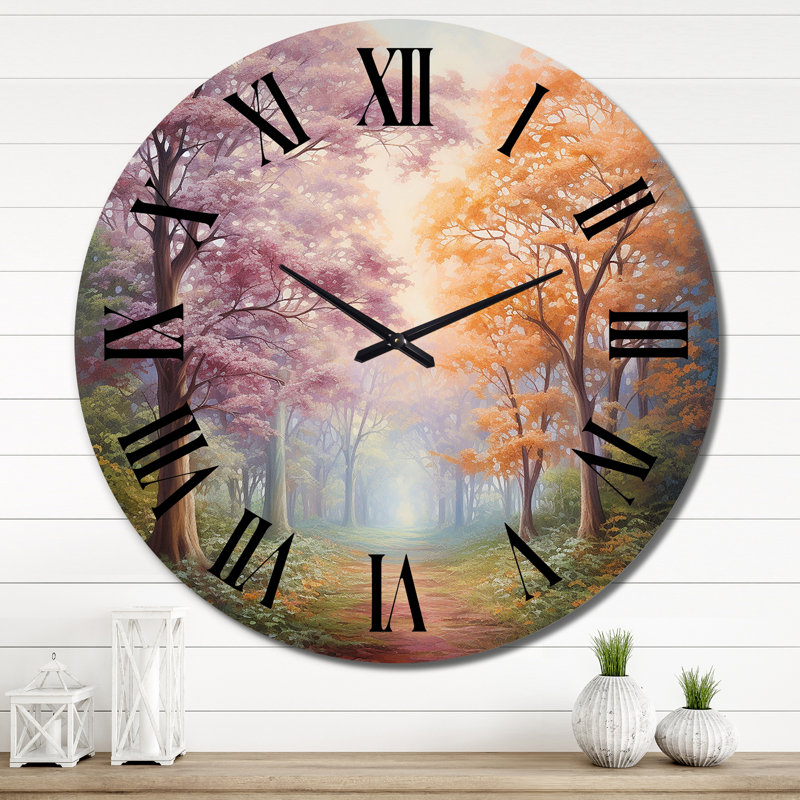 Conin - Horloge murale Paysages, Très grand