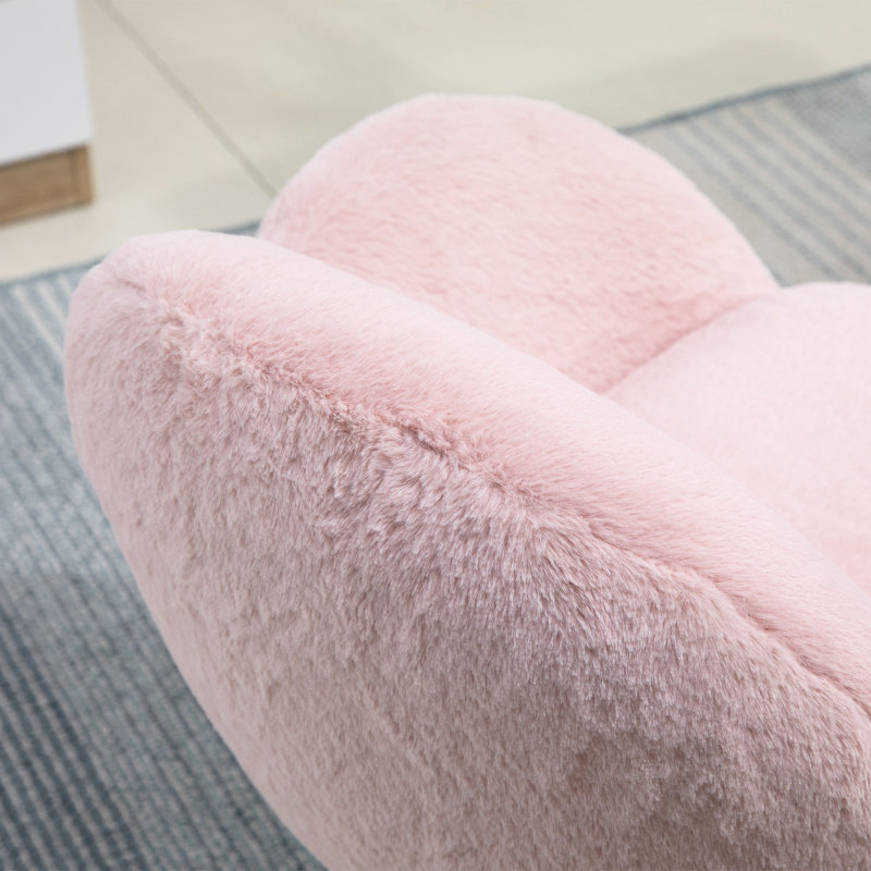Brayden Studio Task Chair, Pink, Pink