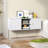 47“W Sideboard Accent Storage Cabinet for Living Room Kitchen Room-1972554476