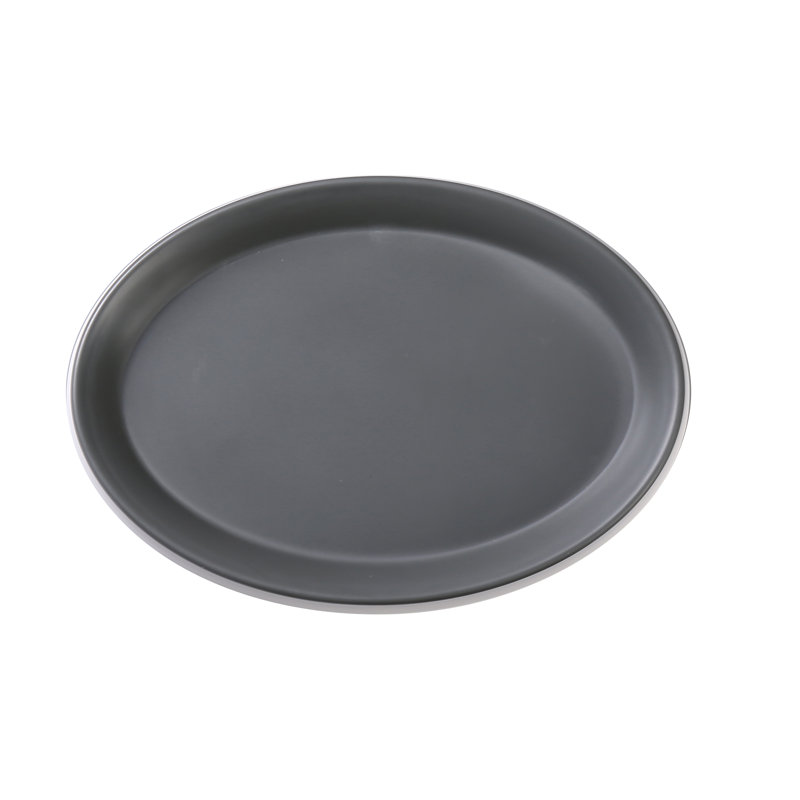 Assiette plate en mélamine 11 po