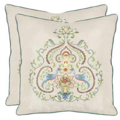 Phil Appliqued Reversible Throw Pillow