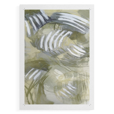 Embellished Lemongrass II -Canvas Print Only - NOT FRAMED