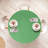 Ambesonne Vintage Fitted Round Tablecloth Green Earth Yellow-539374865