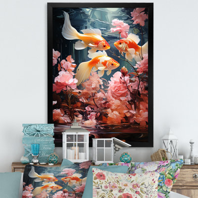 " Minimalism Aquariums Fishes I "