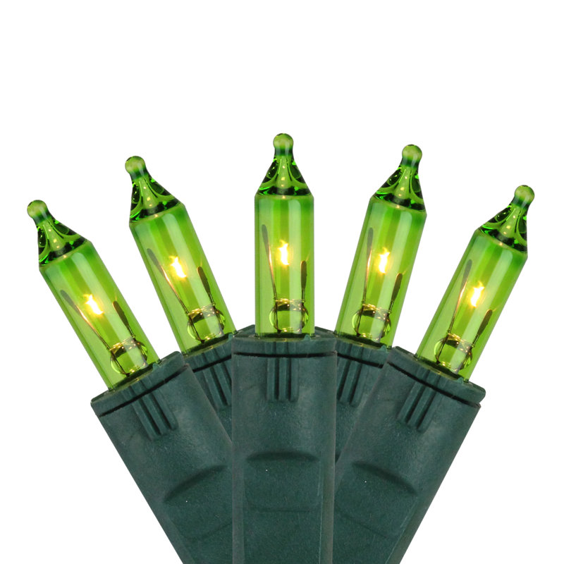 50 mini lumières de Noël Perm-O-Snap, Vert foncé