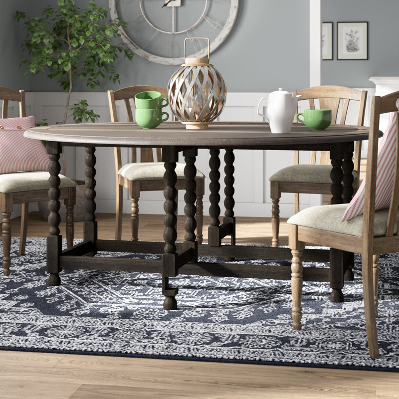 Largent Extendable Oval Dining Table