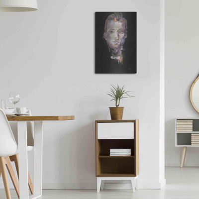 Winston Porter 'Portrait 1' by Oscar Alvarez Pardo, Metal Wall Art,