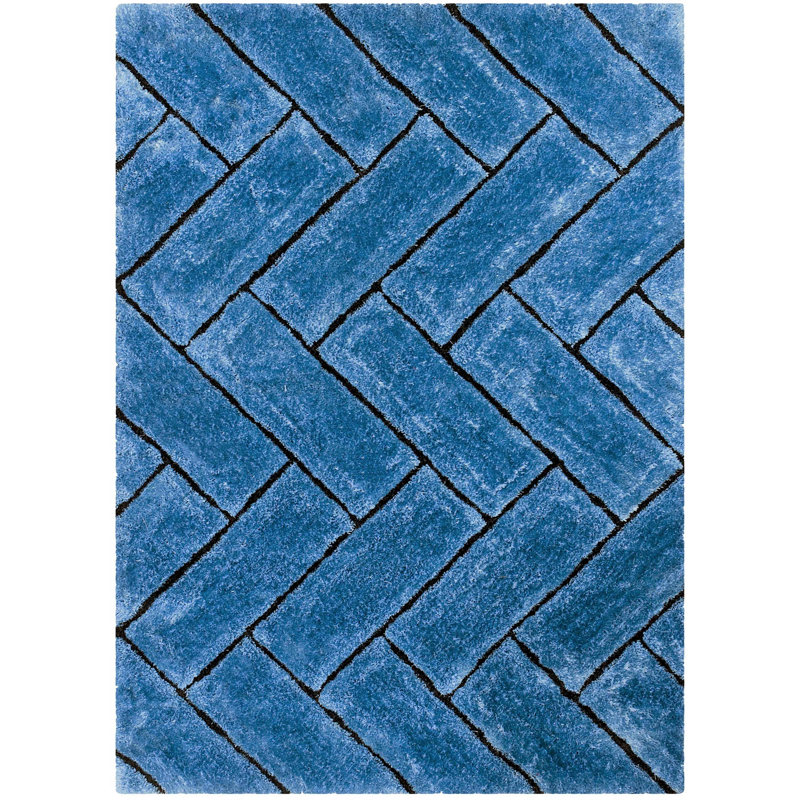 Tapis modernes fabriqués à la main 5 pi x 7 pi Handcraft Rugs 3-D-801, Rectangle 7 pi 5 po x 10 pi 4 po