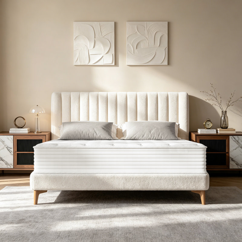 30cm Medium Gel Memory Foam Pocket Sprung 3000 Mattress, Super King (6')