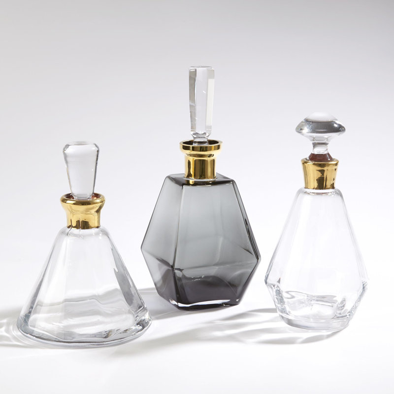Prism Decanter-Gold