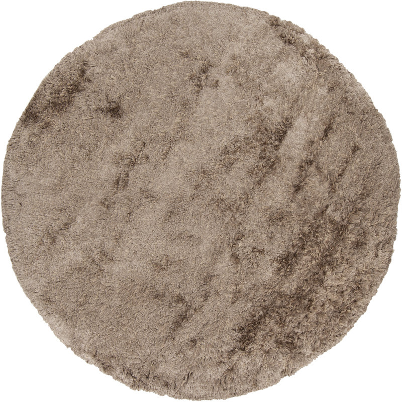 Croydon Authentic Hand-Woven Handmade High Pile Modern Shag Wool & Polyester Area Rug
