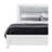 OMODA WHITE BED WITH LED
