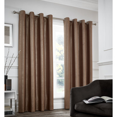 Chelsea Eyelet Room Darkening Curtains