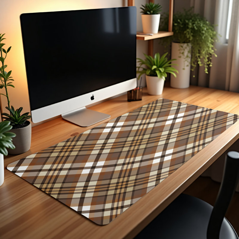 Polyester Desk Pad, 31.5x15.5