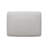Deavian - 24" Backless Upholstered Stool - Weathered White Finish - Grey Upholstery