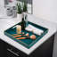 Plateau de service décoratif vert-111861066