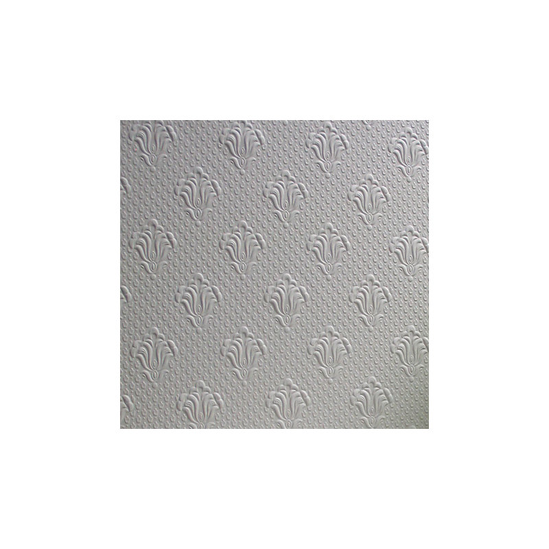10m L x 52cm W Floral and Botanical 3D Embossed Roll Wallpaper