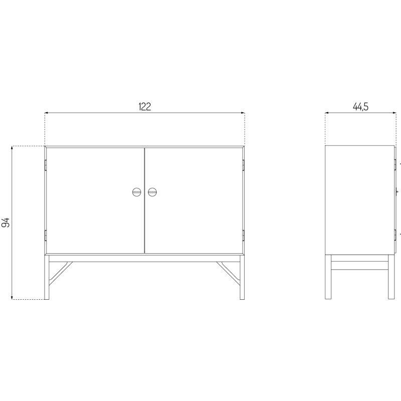 A232 48.03'' W Sideboard