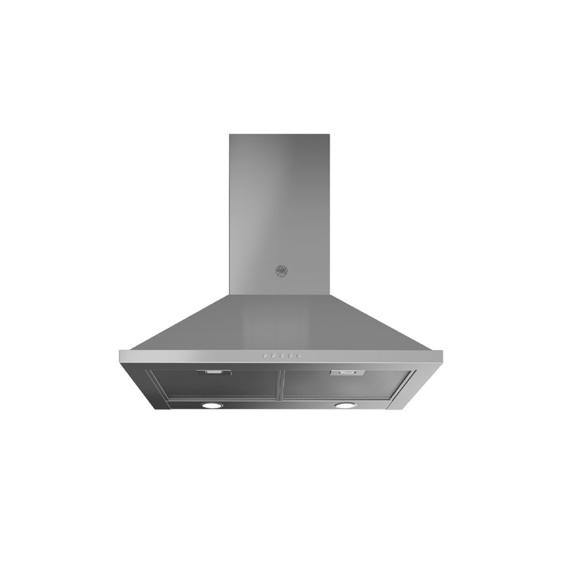 30" 600 CFM Ducted Wall Mount Range Hood in Stainless Steel, 30"