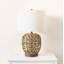 Lampe de table en rotin 23,5 po Soffette