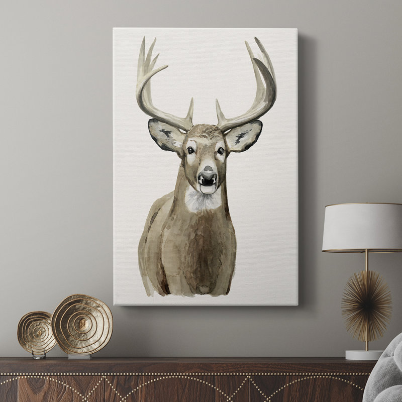 Handsome Whitetail II - galerie sur mesure, H 27 po x l 18 po
