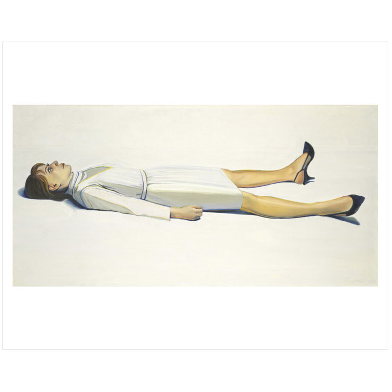Reproduction giclée de «Supine Woman» par Wayne Thiebaud, H 32 po x l 40 po x P 0,1 po, Unframed