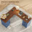 Bureau en L 67 po Farmhouse-2134913329