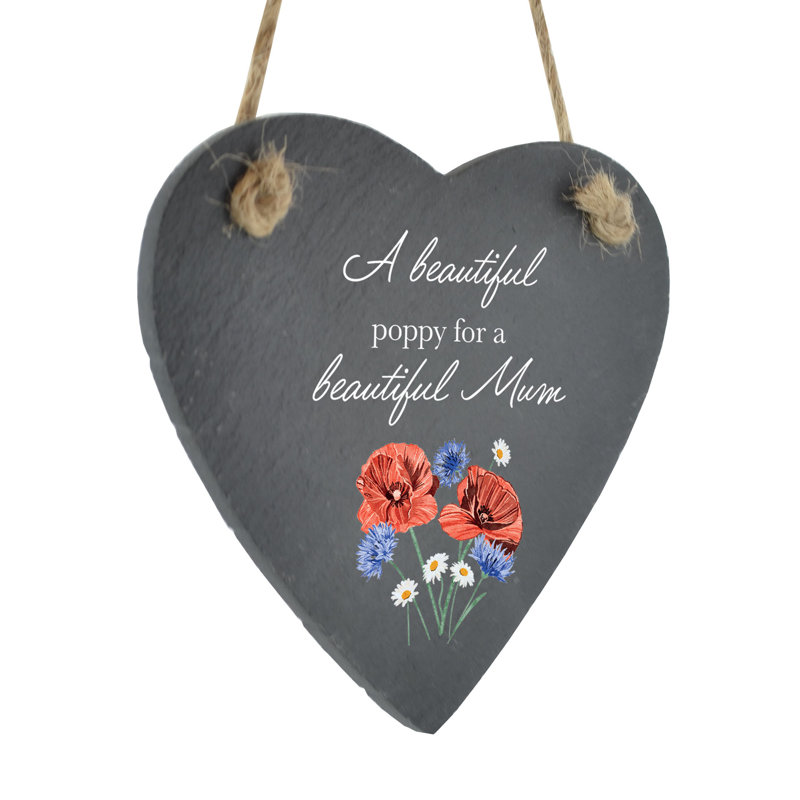 Stone Plants & Flowers Garden Sign