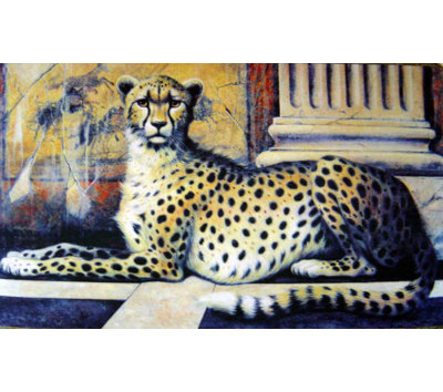 Tapis de porte d’intérieur guépard Mustin