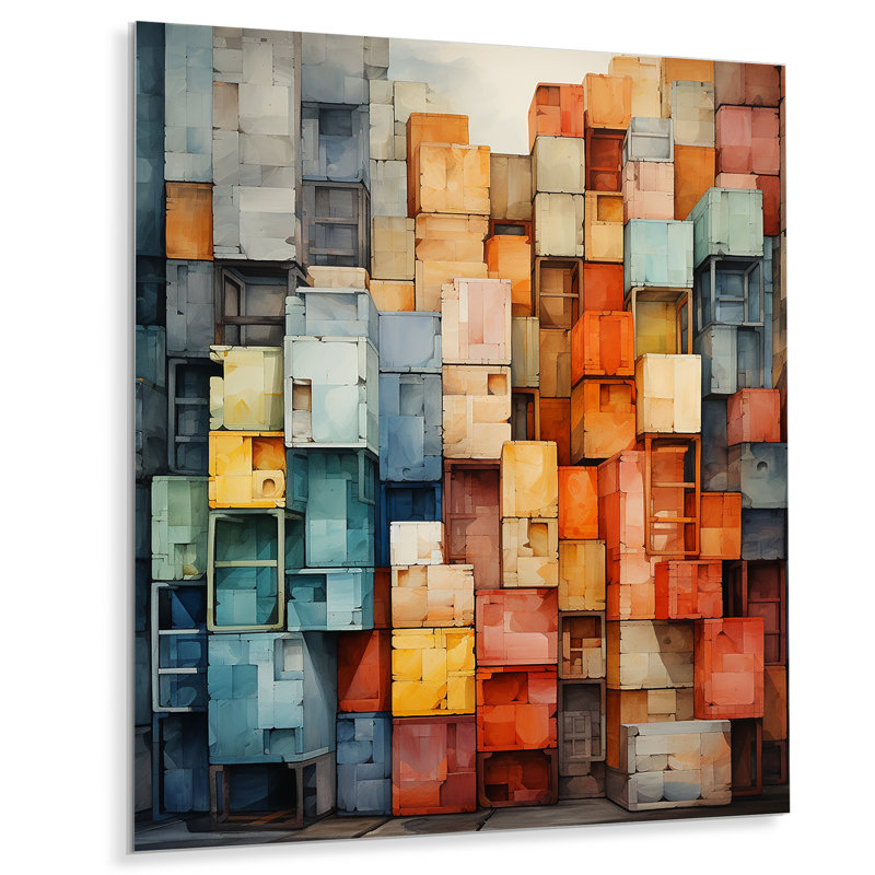 «Minimalisme Warehouse I» sur, H 20 po x l 12 po x P 1 po