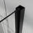 30"x 72" Pivot Shower Door With 1/4 Inch (6mm) Tempered Clear Glass, Black Finish, Reversible Installation, 90° Opening, Space - Saving Bi Folding Design Heavy Duty Zinc Alloy Handle Glass Door,-118932951