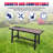 Marfic Solid Wood Pine Outdoor Bench