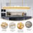 Jaylnn 60 - Light 54’’  Crystal Dimmable LED Kitchen Island Rectangle Chandelier(Includes 60XG4 Bulbs)-1851897168